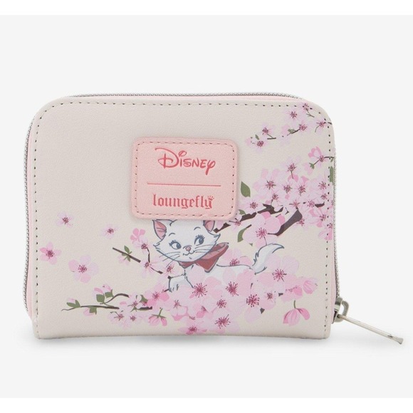 NWT Loungefly Disney The Aristocats Kittens Marie Cherry Blossom WALLET‎ - Picture 2 of 4